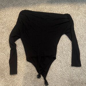 Black Long Sleeve Bodysuit